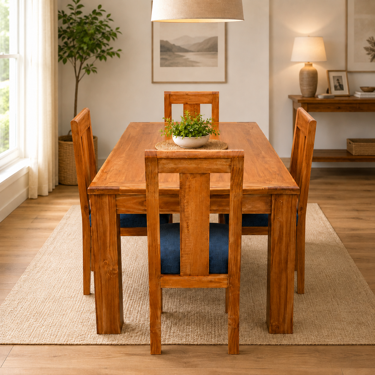 Comedor pata recta